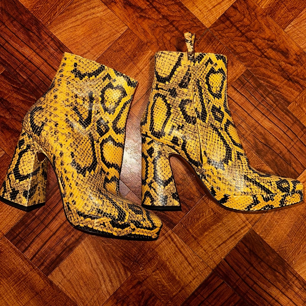 Proenza Schouler Snake Platform Boots